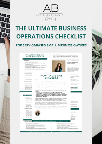 The Ultimate Business Operations Checklist